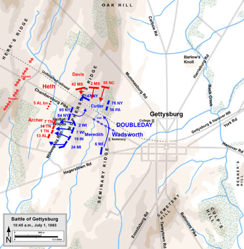 Gettysburg Day1 1045