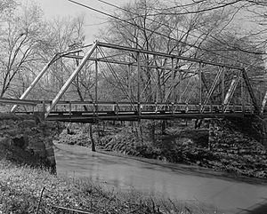 Gholson Bridge, Spanning Meherrin River at VA State Route 715, Lawrenceville vicinity (Brunswick County, Virginia)