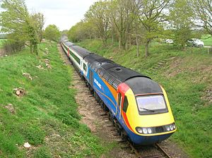 HST special train at Hoe