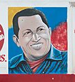 Hugo Chávez Mural in Punta de Piedras
