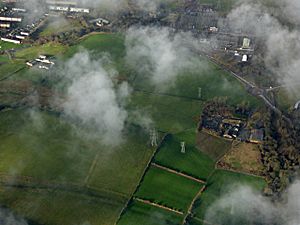 Hutcheson Hill from the air (geograph 4786933)