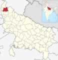 India Uttar Pradesh districts 2012 Muzaffarnagar