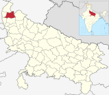 India Uttar Pradesh districts 2012 Muzaffarnagar.svg