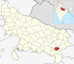 India Uttar Pradesh districts 2012 Varanasi.svg