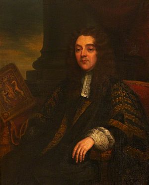 Irish School - Henry Hyde (1638–1709) (^), 2nd Earl of Clarendon, MP, FRS, as Lord Privy Seal ^ Lord-Lieutenant of Ireland - 836148 - National Trust.jpg
