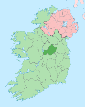 Location of County Westmeath