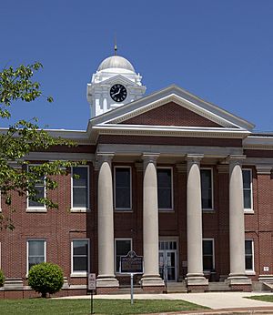 Jackson County courthouse in Scottsboro