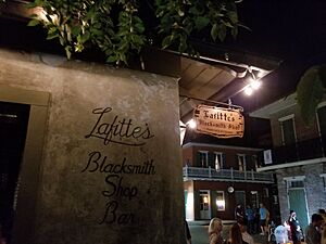 Jean Lafitte's Blacksmith Shop - Night (New Orleans)