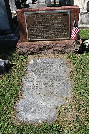 John A. Dahlgren tombstone