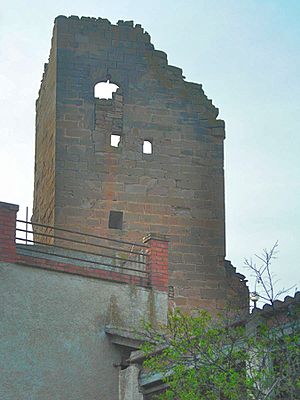 Remains of castle of l'Albagés