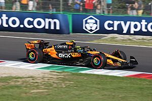 Lando Norris 2025 Italian Grand Prix qualifying