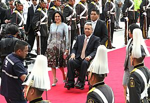 Lenín Moreno y Rocío González (Cambio Presidencial 2017) - 01