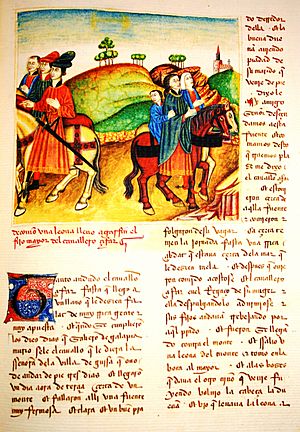 Libro del caballero Zifar, f32r