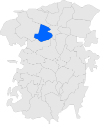 Map showing location within Berguedà