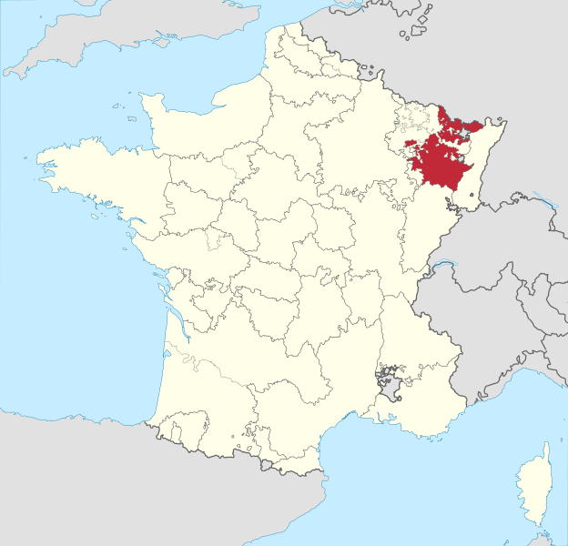 Image: Lorraine in France (1789)