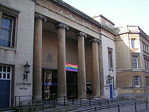 Main entrance to Shire Hall - geograph.org.uk - 694058