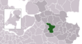 Map - NL - Municipality code 0177 (2009)