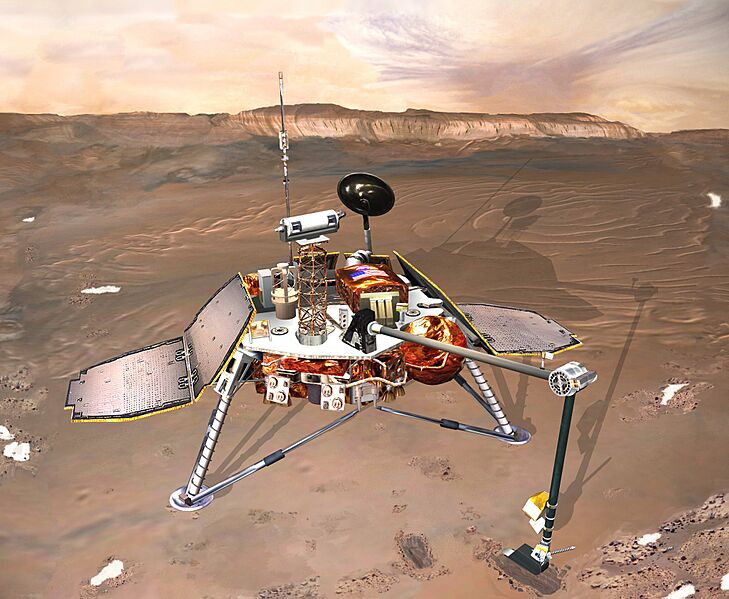 Mars polar lander