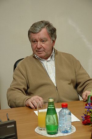 Mastrangelo and Tretyakov's press conference (2008-03-25) 02