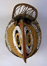 New Guinea Helmet Mask