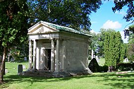 Oakdale Cemetery J. Schricker Mausoleum