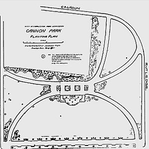 Olmsted Plans for Cannon Park