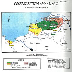 Organisation of the Line of Communications - May 1945