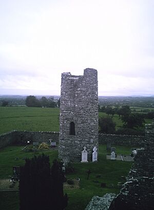 Oughterard Irish Round Tower County Kildare