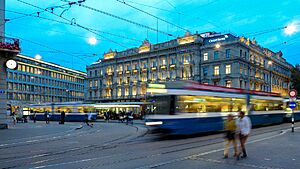 Paradeplatz in Zürich