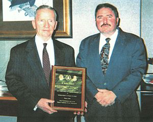 Photo of Ross Perot and Joseph Gutheinz