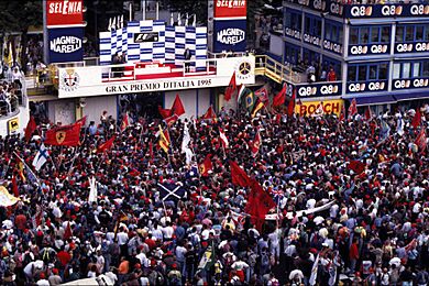 Podium GP de Monza 1995
