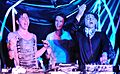 Porter Robinson, Zedd, and Skrillex at the 2012 SXSW cropped
