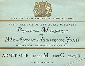 Princess-Margaret-Wedding-Ticket