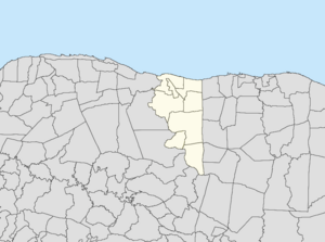 Quebradillas, Puerto Rico locator map