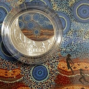 Seven Sisters coin Royal Australian Mint 1 dollar 2020 Reverse
