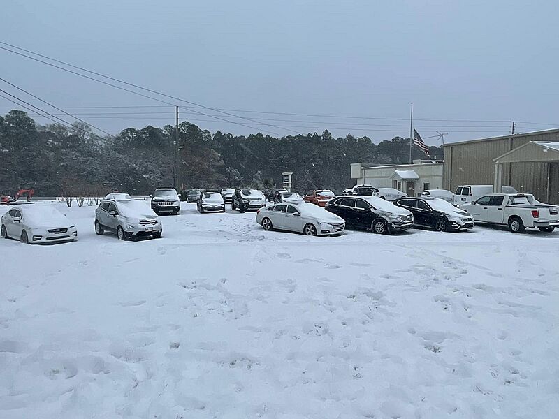 Snow in Gulfport