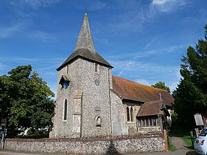 Southwest View of the Church of Saint Mary, Downe (03)