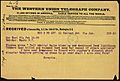 Telegram from James A. Forsythe to Secretary of the Navy - NARA - 300264