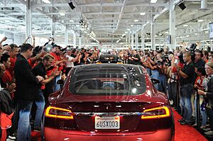 Tesla Model S first deliveries