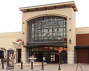 The oaks mall main entrance