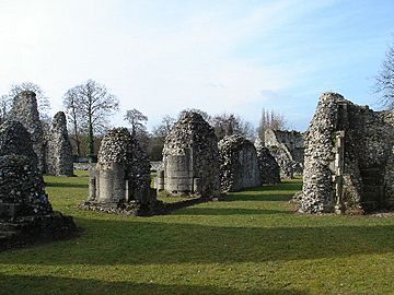Thetford Priory ruins