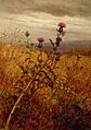 Thistle in a Field by Fidelia Bridges