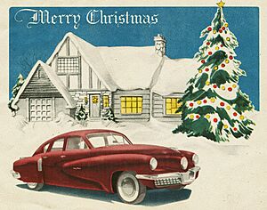 Tucker Corporation Christmas Card, 1947