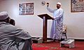 USAF Imam gives a service for Muslim troopers in Guantanamo