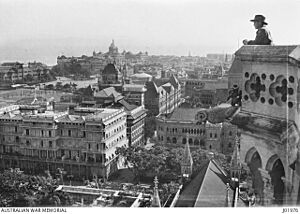 View of Bombay from Rajabai Tower 1919