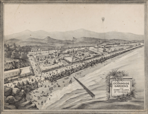 View of Oceanside at the turn of the century