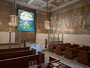 Wade Memorial Chapel, interior