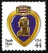 Washington Purple Heart 2001 Issue-44c