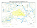 Watershed of Ash Gut (Murderkill River tributary)