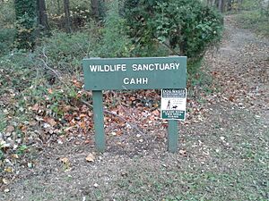 Wildlife Sanctuary CAHH sign